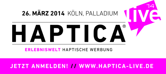 Haptica Live Banner de deutsch 200px - HAPTICA® live ’14, Köln: Einzigartiges Potenzial