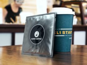 Deli Star Audio Coffee Packaging - Kaffee zum Hören