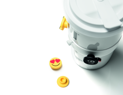 Emoji Plug Ons für Mahlwerck Coffee2Go Detail 1 - Am Anfang war das :-)